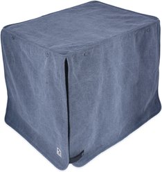 Molly Mutt Dragonstone Organic Dog Crate Cover, Grety Green, 42-in