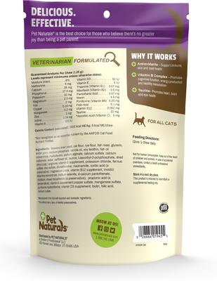 Show full view: Pet Naturals Daily Multi All-in-One Fish Flavored Chews Vitamins for Cats, 160 count slide 9 of 10