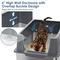 Show in main carousel: LovMor Metal Cat Litter Box with Scatter Shield & Scoop, X-Large: 23.5 x 15.6 x 12-in slide 4 of 8