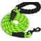Show in main carousel: Doggy Tales Braided Rope Reflective Dog Leash, 15-ft long, Lime Green slide 1 of 1