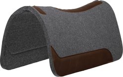 Weaver Equine Wool Blend Horse Saddle Pad, Gray, 31 x 32-in slide 2 of 2