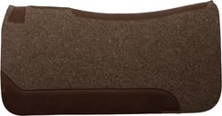 Weaver Equine Wool Blend Horse Saddle Pad, Gray, 31 x 32-in