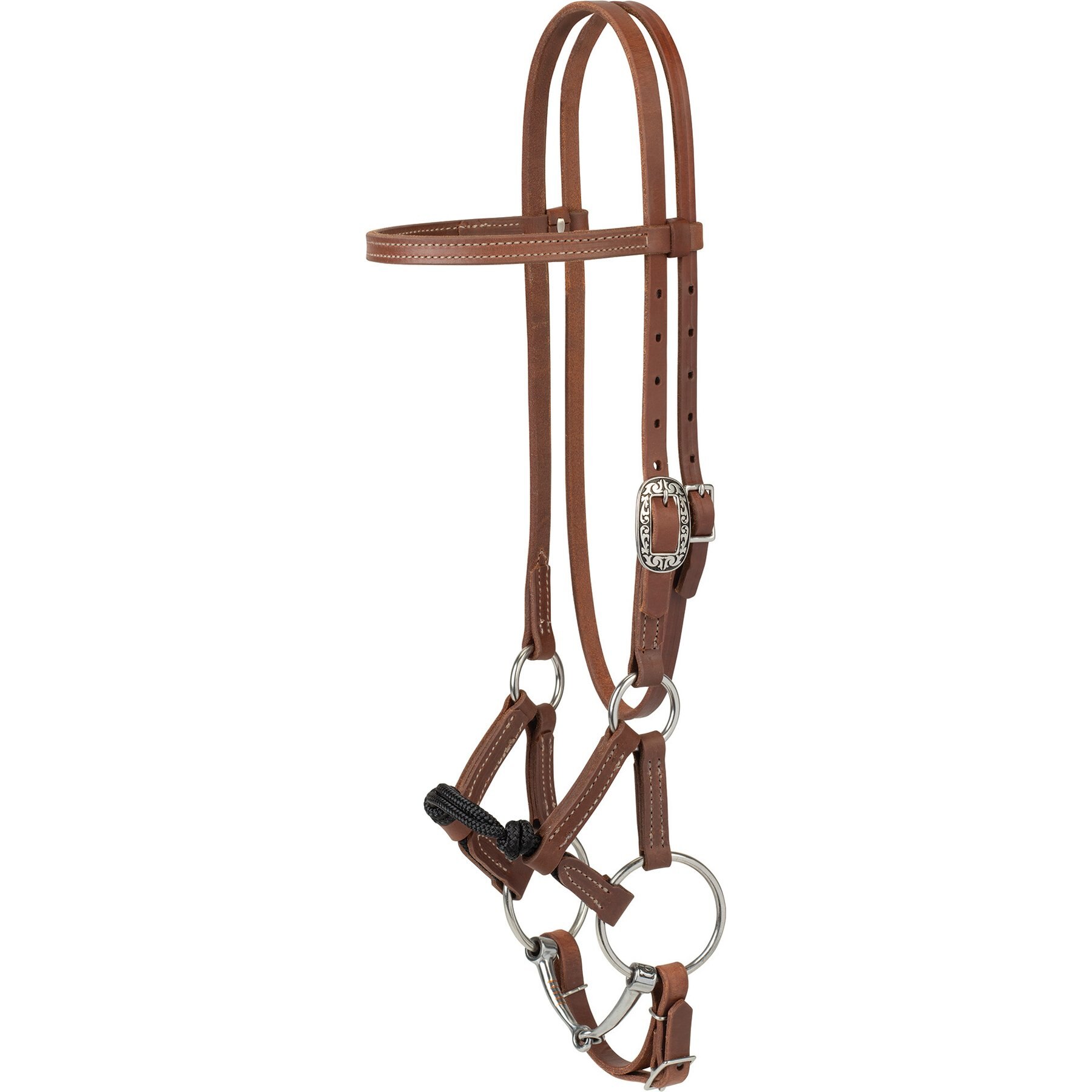 Weaver Equine Kalley Horseman's Horse Bridle, Russet