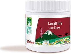 Bioline Lecithin Duck & Chicken Flavored Granules Skin & Coat Supplement for Dogs & Cats, 7.1-oz jar