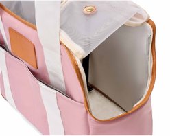 Boulevard Pluto Airline-Approved Tote Bag Dog Carrier, Blush slide 2 of 9