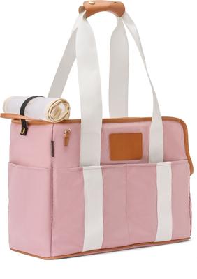Show full view: Boulevard Personalized Pluto Airline-Approved Tote Bag Dog Carrier, Blush slide 6 of 9