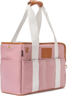 Show full view: Boulevard Personalized Pluto Airline-Approved Tote Bag Dog Carrier, Blush slide 5 of 9