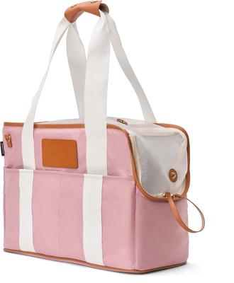 Show full view: Boulevard Personalized Pluto Airline-Approved Tote Bag Dog Carrier, Blush slide 3 of 9