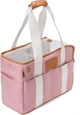 Show full view: Boulevard Personalized Pluto Airline-Approved Tote Bag Dog Carrier, Blush slide 2 of 9