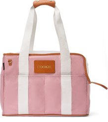 Boulevard Personalized Pluto Airline-Approved Tote Bag Dog Carrier, Blush