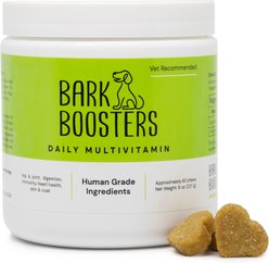 Bark Boosters All-In-One Chicken Flavored Chews Multivitamin for Dogs, 60 count