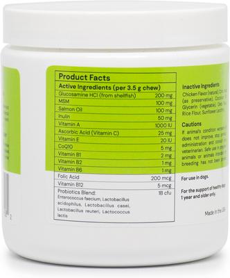 Show full view: Bark Boosters All-In-One Chicken Flavored Chews Multivitamin for Dogs, 60 count slide 3 of 10