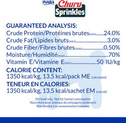 Inaba Churu Sprinkles Chicken Recipe Grain-Free Soft & Chewy Dog Treats, 0.35-oz tube, 18 count slide 2 of 6