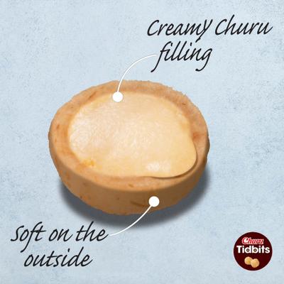 Show full view: Inaba Churu Tidbits Tuna & Salmon Recipe Grain-Free Cat Treats, 0.42-oz tube, 8 count slide 4 of 7