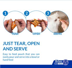 Inaba Churu Tidbits Tuna & Salmon Recipe Grain-Free Cat Treats, 0.42-oz tube, 8 count slide 2 of 6