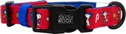 Sassy Woof MLB x Peanuts Philadelphia Phillies Dog Collar, Medium: 19.7-in neck, 3/4-in wide slide 2 of 5