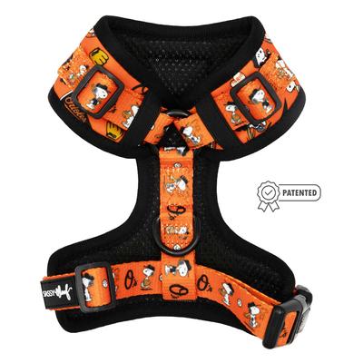Show full view: Sassy Woof MLB x Peanuts Baltimore Orioles Adjustable Dog Harness, Small: 16 to 21-in chest slide 2 of 5