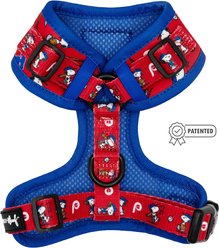 Sassy Woof MLB x Peanuts Philadelphia Phillies Adjustable Dog Harness, X-Large: 24 to 35-in chest slide 2 of 4