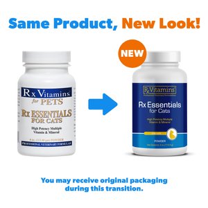 Rx Vitamins Rx Essentials Powder Multivitamin for Cats, 4-oz bottle