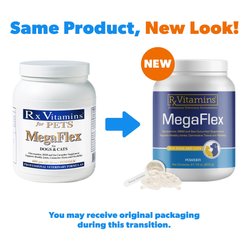 Rx Vitamins MegaFlex Powder Joint Supplement for Cats & Dogs, 600-g jar slide 2 of 9