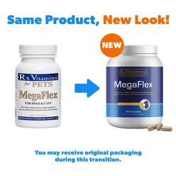 Rx Vitamins MegaFlex Capsules Joint Supplement for Cats & Dogs, 600 count slide 2 of 9