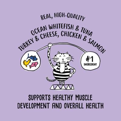 Show full view: Tiny Tiger Savory Shreds In Gravy Variety Pack Canned Cat Food, 5.5-oz can, case of 12 slide 6 of 11