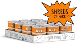 Tiny Tiger Shreds with Chicken in Gravy Canned Cat Food, 5.5-oz can, case of 24 slide 2 of 9
