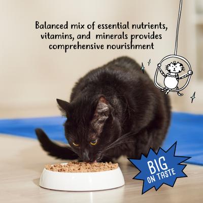 Show full view: Tiny Tiger Pate Ocean Whitefish & Tuna Dinner Canned Cat Food, 5.5-oz can, case of 24 slide 7 of 11