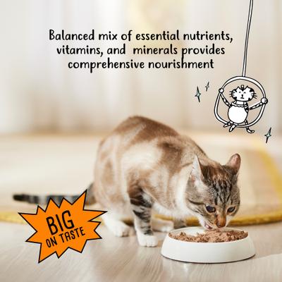 Show full view: Tiny Tiger Pate Chicken & Tuna Dinner Canned Cat Food, 5.5-oz can, case of 24 slide 7 of 11