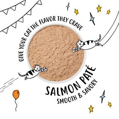 Show full view: Tiny Tiger Pate Salmon Dinner Canned Cat Food, 5.5-oz can, case of 24 slide 5 of 11