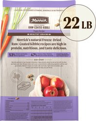 Merrick Healthy Grains Raw-Coated Kibble Puppy Recipe Freeze-Dried Dry Dog Food, 22-lb bag slide 2 of 9