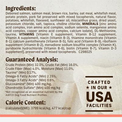 Show full view: Merrick Backcountry Chicken-Free Raw Infused Pacific Catch Recipe with Healthy Grains Dry Dog Food, 20-lb bag slide 8 of 14