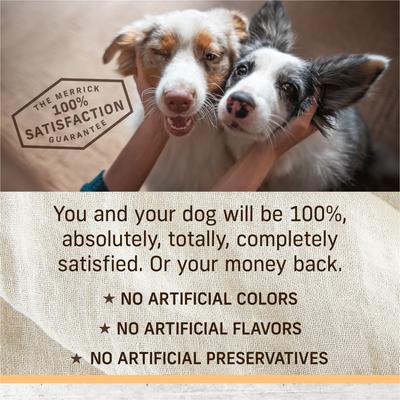 Show full view: Merrick Limited Ingredient Diet Dry Dog Food Real Chicken & Brown Rice Recipe with Healthy Grains, 22-lb bag slide 9 of 13