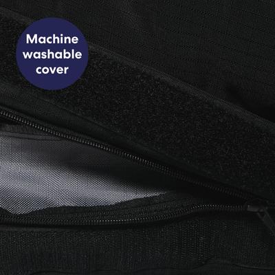 Show full view: Frisco Orthopedic Durable Couch Dog & Cat Bed, Black, Large slide 6 of 10