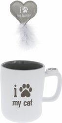 Pavilion My Cat/My Human Coffee Mug & Cat Toy Set