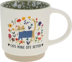 Pavilion Cats Make Life Better Coffee Mug, 18-oz