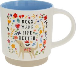 Pavilion Dogs Make Life Better Coffee Mug, 18-oz