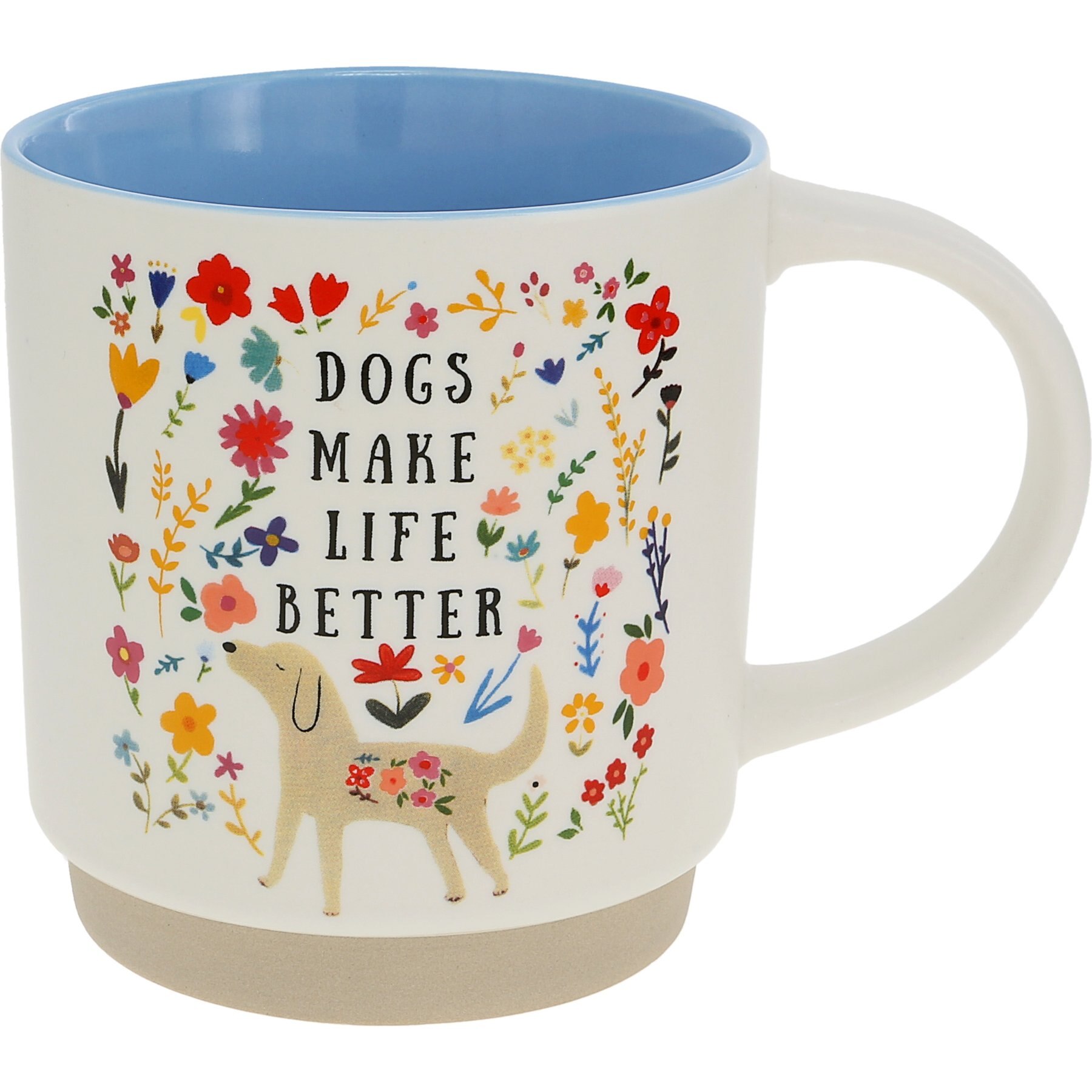 Pavilion Dogs Make Life Better Coffee Mug, 18-oz