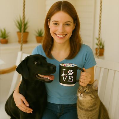 Show full view: Pavilion Love Coffee Mug, 18-oz slide 2 of 3