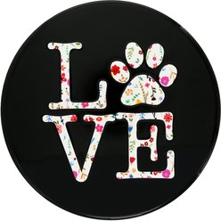 Pavilion Ceramic Love Trivet, 7.75-in