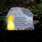 Show in main carousel: Pavilion Solar Cat Memorial Garden Stone, 7 x 5-in slide 2 of 3