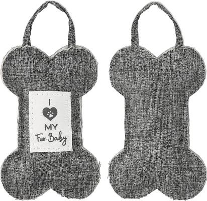 Show full view: Pavilion Christmas Bone Shaped Dog Stocking with Mini Ornament, 15-in slide 3 of 3