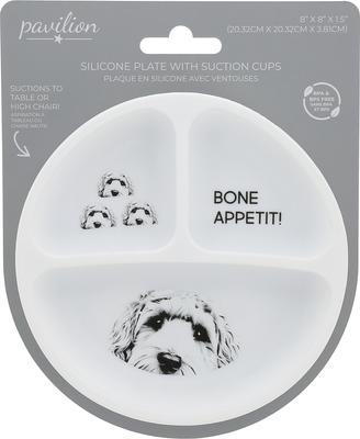Show full view: Pavilion Bone Appetit! Silicone Suction Plate slide 3 of 3