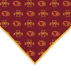 ShopInstaPets Iowa State Cyclones Dog Bandana, Red, Large slide 2 of 4