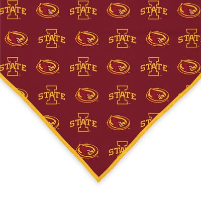 Show full view: ShopInstaPets Iowa State Cyclones Dog Bandana, Red, Small slide 5 of 5