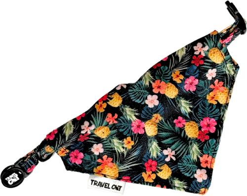 Show full view: Travel Cat Hawaiian Shirt Style Cat Bandana slide 3 of 5