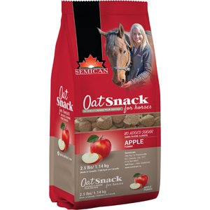 Semican Apple Oat Snak Horse Treats, 2.5-lb bag