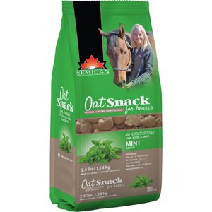 Semican Mint Oat Snak Horse Treats, 2.5-lb bag