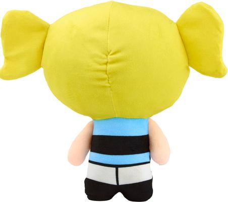 Show full view: Buckle-Down Powerpuff Girls Bubbles Full Body Pose Squeaky Plush Dog Toy, Blue, 9 x 8-in slide 3 of 4
