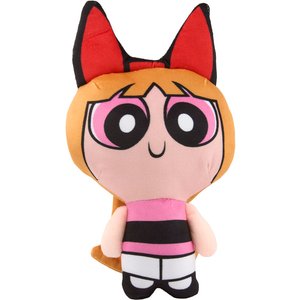 Buckle-Down Powerpuff Girls Blossom Full Body Pose Squeaky Plush Dog Toy, Pink, 5.5 x 9.5-in